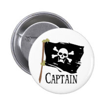 Jolly Roger kapten Pins