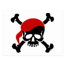 Jolly Roger vykort