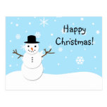 Jolly snögubbejulvykort