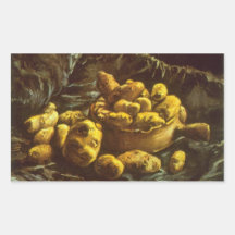 Jord- bunkar av Vincent Willem Van Gogh Klistermärke