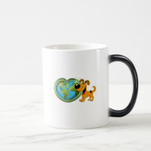 Jorddag och pumpa kaffe muggar