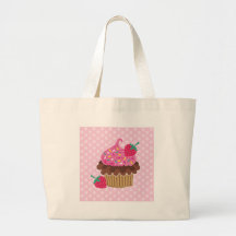 Jordgubbe- & chokladmuffinen hänger lös kassar