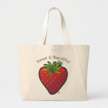 Jordgubbe Tote Bag