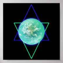 Jordjustering Sigil Affischer