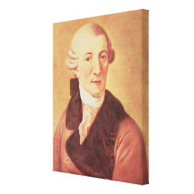 Joseph Haydn Sträckta Kanvas Tryck