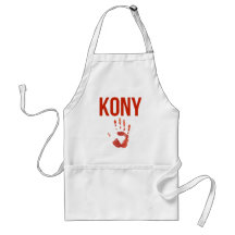 Joseph Kony 2012 - "blodigt räcka" Merchandise Förkläde