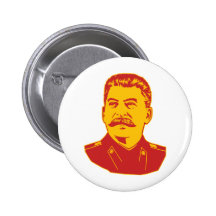 Joseph Stalin porträtt Knapp
