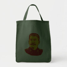 Joseph Stalin porträtt Tygkassar