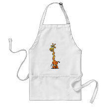 Joyfull giraff förkläde