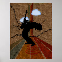 Joyous stoja Psalm98:4 Print