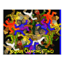 Joyous Tesselated dansMagi - Fotontryck