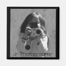 Jr. Fotograf Kylskåpsnagnet