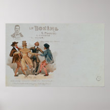 Jubileums- vykort La av för operan ' Posters