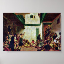 Judiskt bröllop (efter Delacroix) vid Pierre-Augus Posters