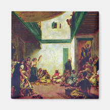 Judiskt bröllop (efter Delacroix) vid Pierre Renoi Magneter