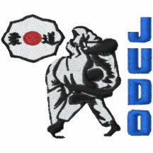 judoflip broderad tröja