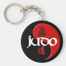 JudoYin Yang nyckelring