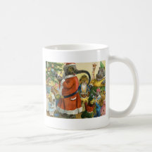 Jul i djurt land kaffe koppar
