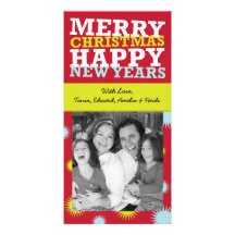 Jul Photocards - god jul Fotokort