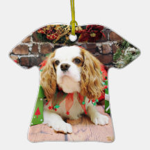 Jul - stolt Spaniel Mei Mei för kung Charles Julgransdekorationer