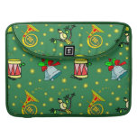 Jul - valthorn & magenta trummar MacBook pro sleeve