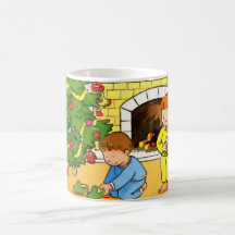 Julafton Kaffe Mugg