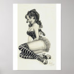 Julaftonpinup Affischer