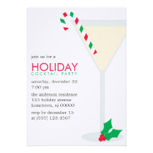 Julcocktailpartyinbjudningar