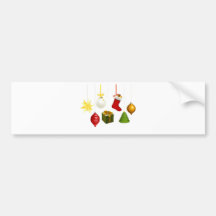 Juldekorationer illustrationen bildekaler