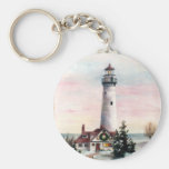 Julen tänder Keychain Nyckel Ringar