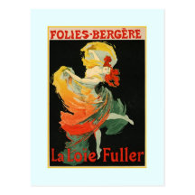 Jules Chéret annonsering, 1893 Vykort