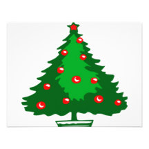 Julgran Inbjudningar