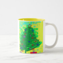Julgran Kaffe Koppar