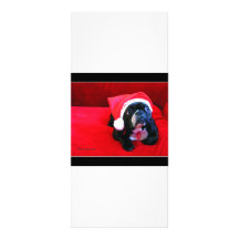 Julhund Rackkort