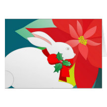 Julkanin och julstjärna kort