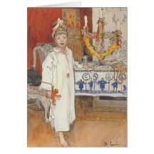 Julkort - Carl Larsson