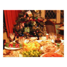Julmiddag Skräddarsydda Inbjudan