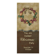 Julpartyinbjudningar