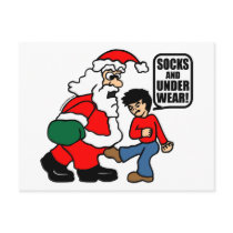 JULSOCKOR OCH UNDERKLÄDER VYKORT