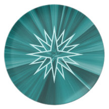 Julstjärnaportionen pläterar dinner plates