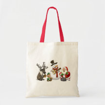 Jultillbringaremusikbandet hänger lös tote bag