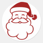 Jultomten Klistermärke