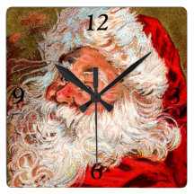 Jultomten Väggklockor