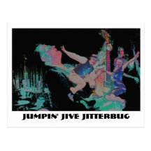 Jumpin Jive den Jitterbug vykortet