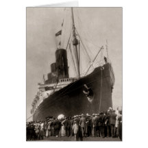 Jungfru- resa av RMS-Lusitania, 13 Septemeber 1907 Kort