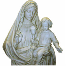 Jungfruliga Mary 1 fotoskulptur Photo Sculptures