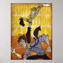 Junyard rivning affischer