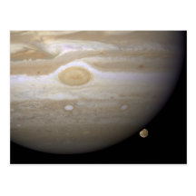 Jupiter occults Ganymede Vykort