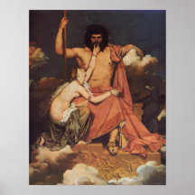 Jupiter och Thetis Print