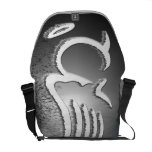 K.I.D. (Svart) messenger bag O12